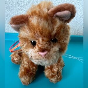 Whiskers the Cat By Russ Item Number 2480 Vintage Handmade In China Brown White